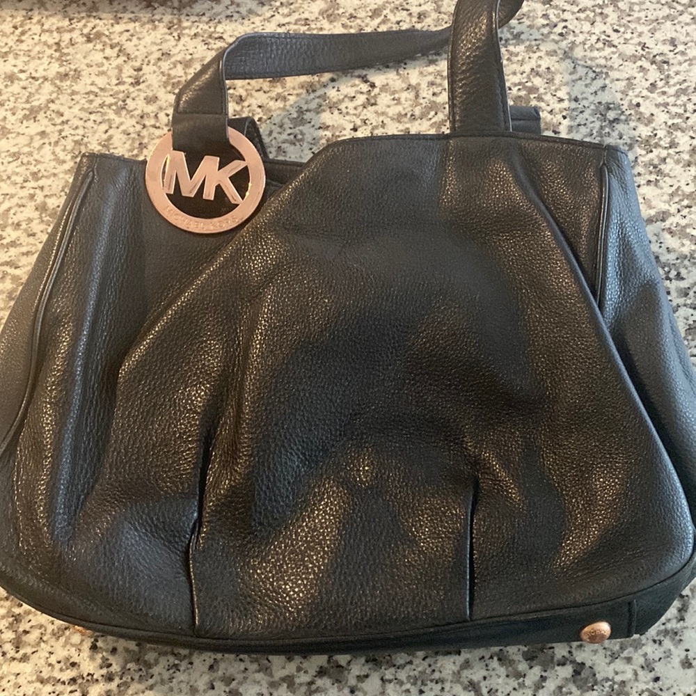 MK black purse